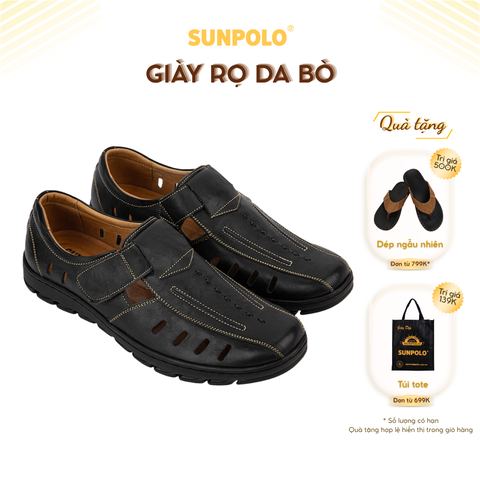 Giày Rọ Da Bò STA681 Thoáng khí dễ chịu