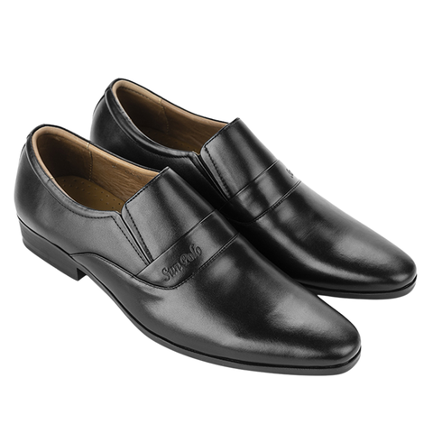 Giày tây TAY234 da bò đế cao su mũi nhọn có 2 phiên bản màu Đen/Nâu