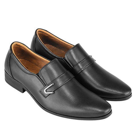 Giày tây nam SKT116 da bò đế cao su mũi nhọn