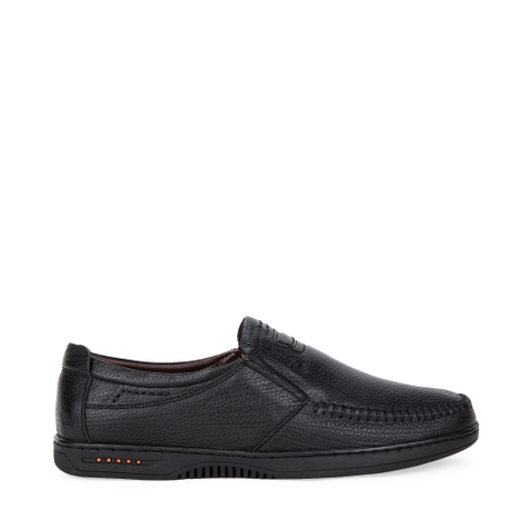 Giày lười LS4010 da bò trẻ trung, năng động gồm 2 phiên bản màu Đen/Nâu