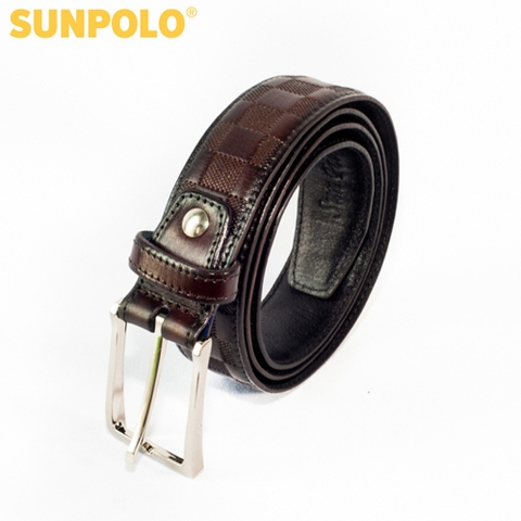 Thắt Lưng Nam Da Bò BSMK27 Nâu
