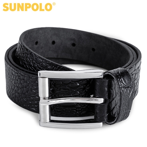 Thắt lưng nam BELT06 da bò SUNPOLO