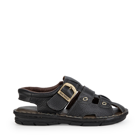 Sandals Bít Mũi SDA020 Da Bò Cao Cấp