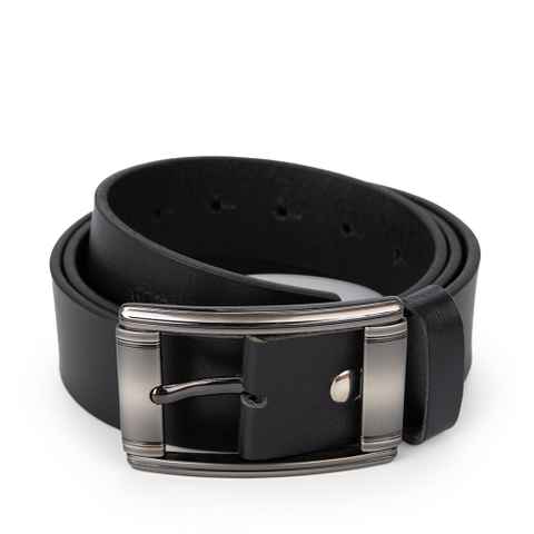 Dây nịt nam da bò SUNPOLO Đen Nâu - BS01DN