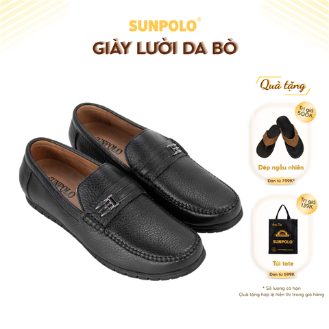 Giày Mọi nam MU2516 Da Bò