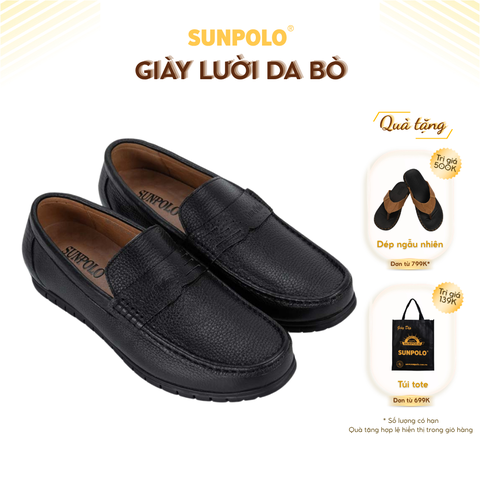 Giày Mọi Nam MU2511 Da Bò