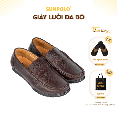Giày Mọi Nam MU2511 Da Bò