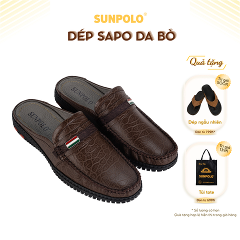 Dép Sapo SPO275 Da Bò
