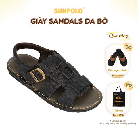 Xăng đan nam SDA001 Da Cao Cấp