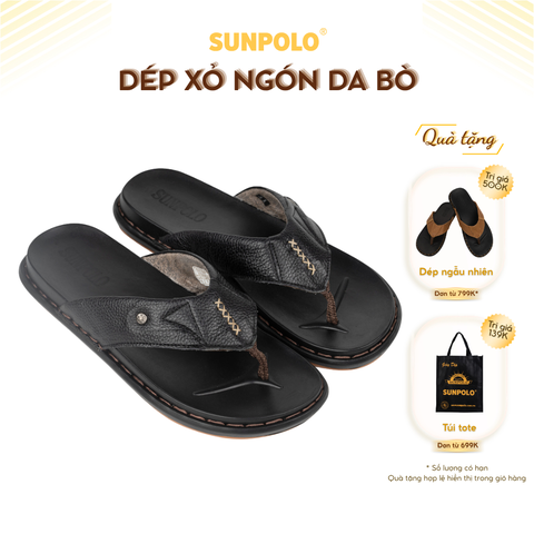 Dép kẹp xỏ ngón KEP038 da bò