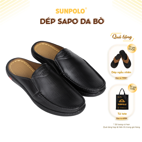 Dép sapo SP1376 nam da bò