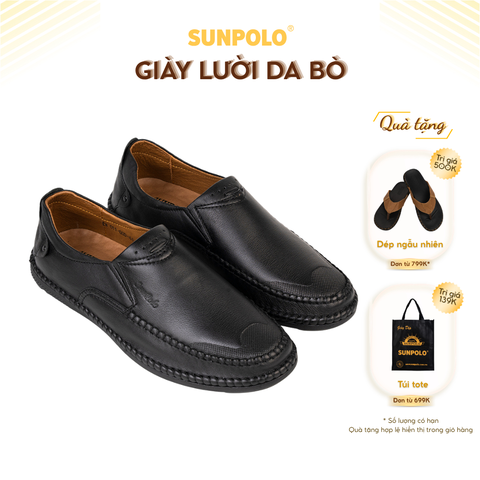 Giày Mọi Nam MOI011 Da Bò Cao Cấp