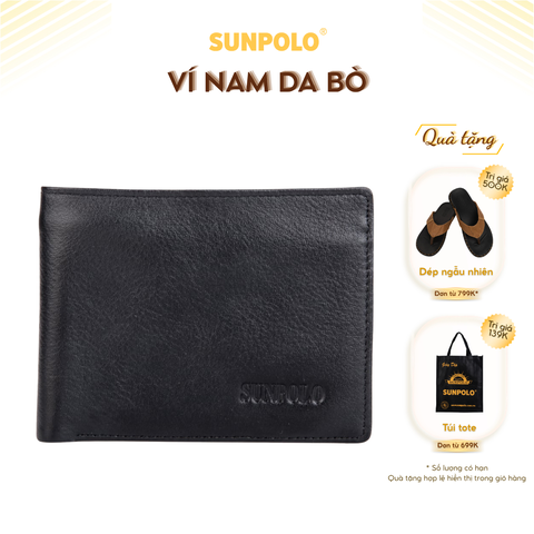 Ví ngang nam WSDQ21 da bò
