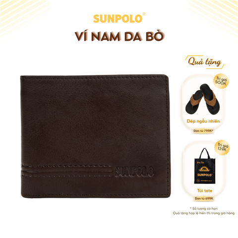 Ví ngang nam da bò WSCT13