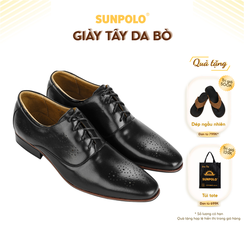 Giày Tây Nam MU0038 Da Bò SUNPOLO