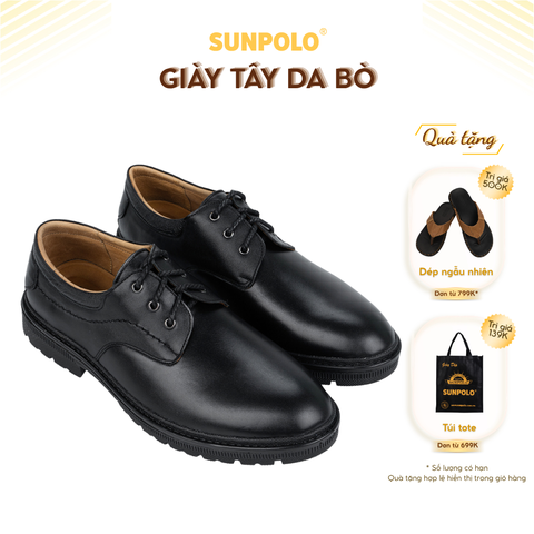 Giày nam XIPO02 da bò cao cấp Phong cách Retro