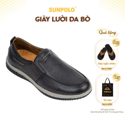 Giày mọi nam da bò CS5068