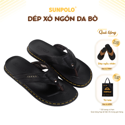 Dép kẹp nam KEP029 Da Bò