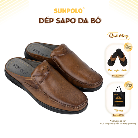 Dép sapo da bò SPO333 Có size lớn