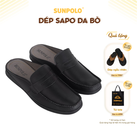 Dép Sapo SPO197 Da Bò