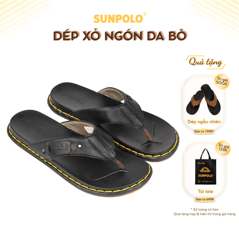 Dép Kẹp Nam KEP204 Da Bò