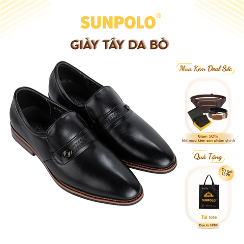 Giày Da Nam SPH428 Da Bò