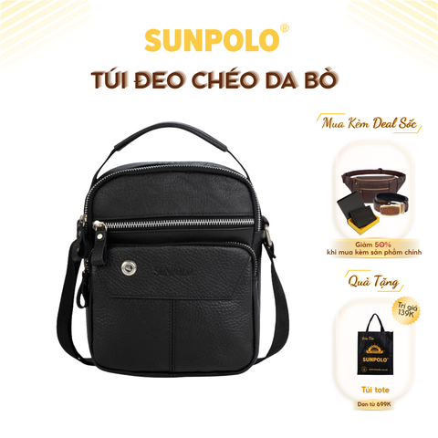 Túi đeo chéo da bò cao cấp STU108