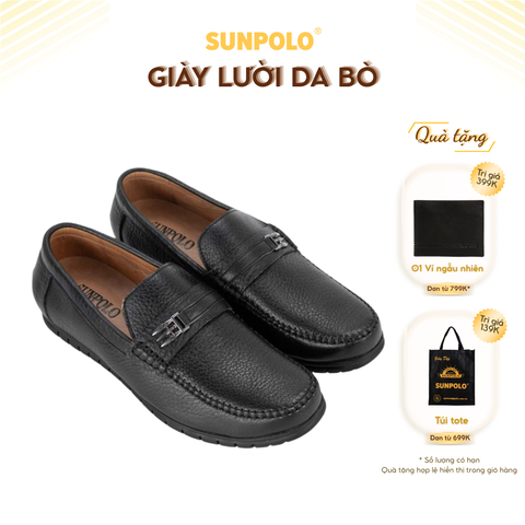 Giày Mọi nam MU2516 Da Bò