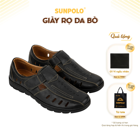 Giày Rọ Da Bò STA681 Thoáng khí dễ chịu