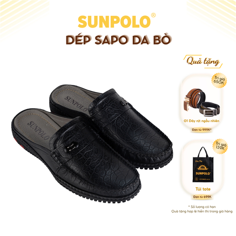 Dép Sapo SPO274 Da Bò