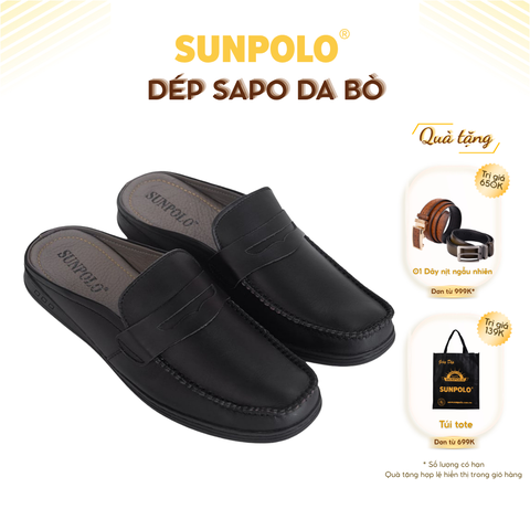 Dép Sapo SPO197 Da Bò