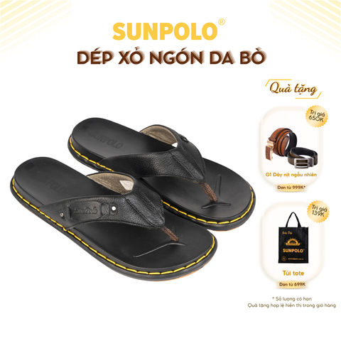 Dép Kẹp Nam KEP204 Da Bò