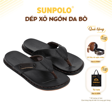 Dép kẹp nam KEP022 da bò