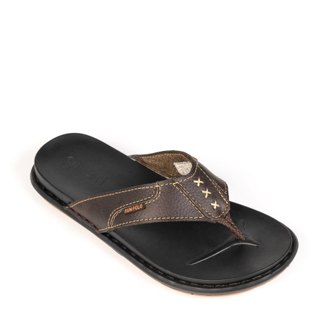 Dép kẹp nam KEP015 da bò