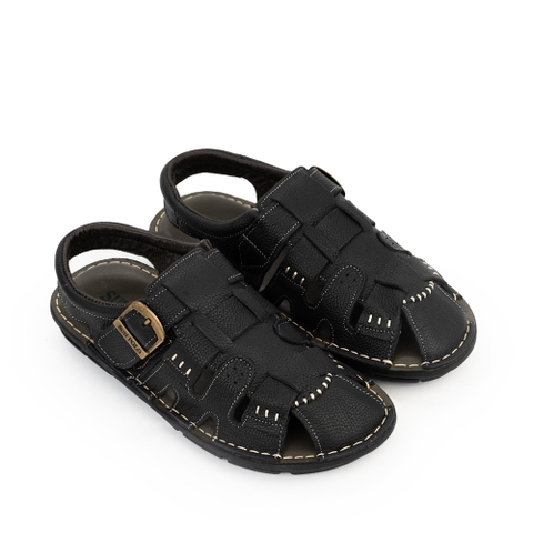 Xăng đan nam SDA011 bít mũi da bò