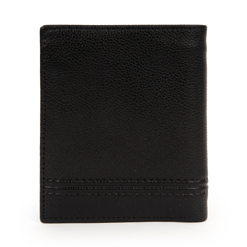 Ví đứng nam da bò  WSCT12 Đen Nâu