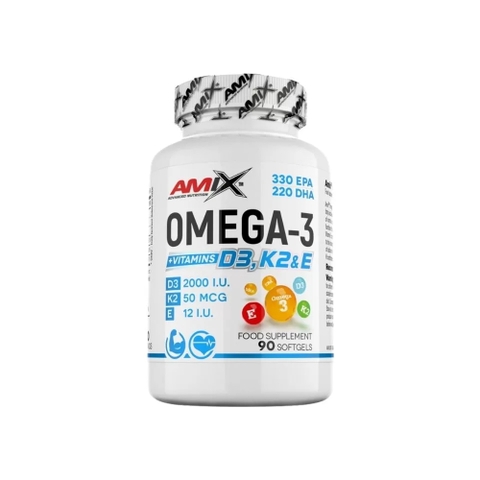 Amix Omega-3 D3 + K2 + E (90 viên)