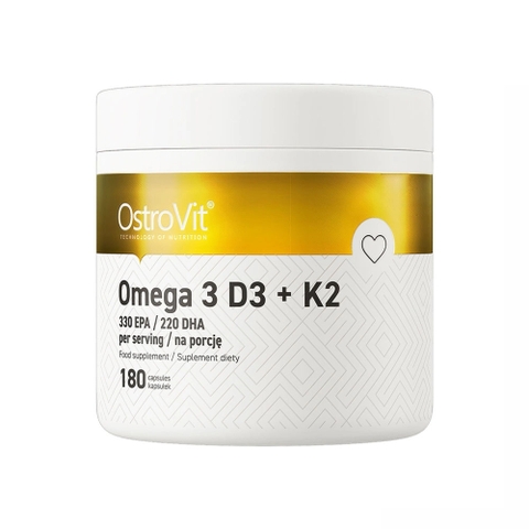 Ostrovit Omega-3 D3+K2 (180 viên)