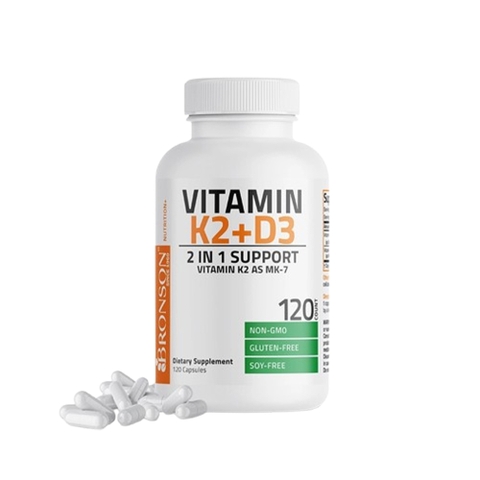 Bronson Vitamin K2 + D3 (120 viên)