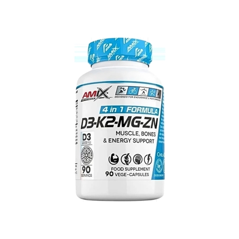 Amix 4in1 D3-K2-Mg-Zn (90 viên)
