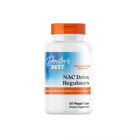 Doctor's Best - NAC Detox Regulators with Seleno Excell (60 viên)