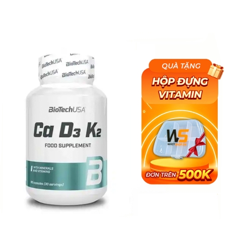 Biotech Ca D3 K2 (90 viên)