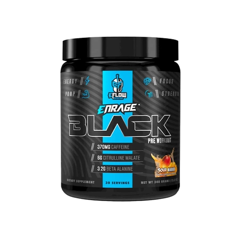Enrage Black Pre Workout (30 servings)