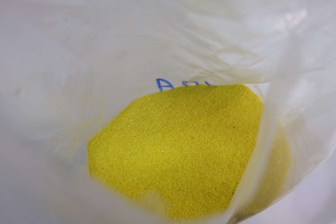 Cát Nhuộm Màu Vàng Trang Trí