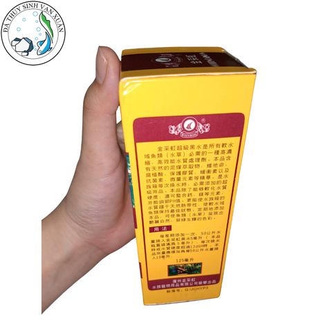 Nước Đen Rainbow Black Water 125ml Bổ Sung Tannin Cho Hồ Cá Cảnh, Hồ Thủy Sinh