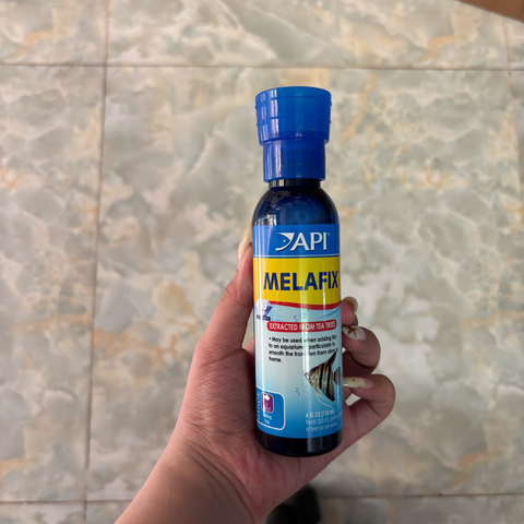 API MELAFIX 118ML CHÍNH HÃNG – HỖ TRỢ ĐIỀU TRỊ LỞ LOÉT, NHIỄM KHUẨN CHO CÁ CẢNH