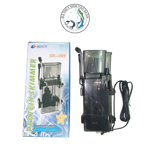 Máy Lọc Váng Hồ Cá Resun SK-300 Chính Hãng, Hút Váng Dầu, Làm Trong Mặt Nước Cho Hồ Thủy Sinh