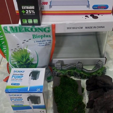 [COMBO TRỌN BỘ] Hồ Thủy Sinh Vạn Lý Trường Thành