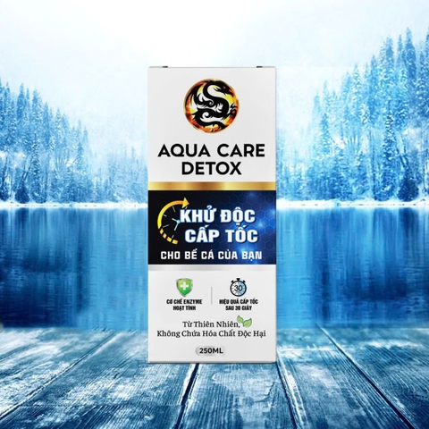 Aqua Care Detox Khử Độc Bể Cá Cấp Tốc