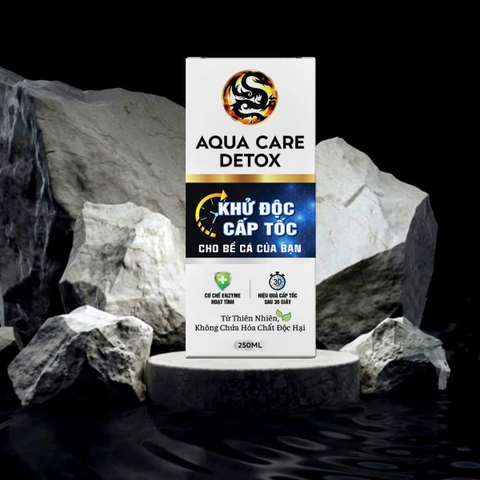 Aqua Care Detox Khử Độc Bể Cá Cấp Tốc